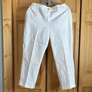 Tommy Bahama Borclay White Ankle Pants